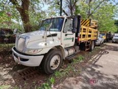 International Durastar 4300 14' Single Axle Stake Body Truck