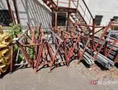 Assorted Workhorses w/ Scaffolding Supports, Foundation Jacks & Legs