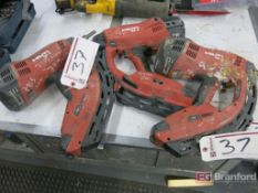 Lot of (3) Hilti Model GX3 Gas Powered Nail Guns