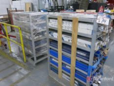 (2) Racks w/ Aluminum Welding Rod, Silicone Bronze Welding Rod, etc