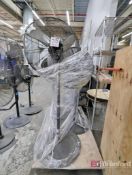 (4) Assorted Pedestal Fans