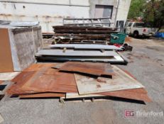 Assorted Sheet Stock: Aluminum, Steel, Mesh, Assorted Diamond Plate, etc.