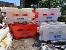 Plastic Water Fillable Jersey Construction Barriers