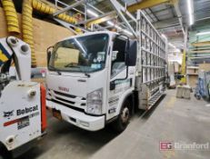 Isuzu NPR Cab Over Glass Panel 16' Flatbed Truck (2019)