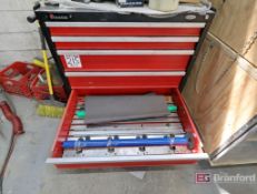 Amada 5-Drawer Lista Style Cabinet, w/ Press Brake Tooling