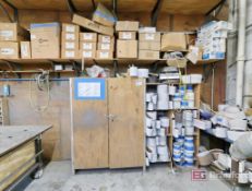 Cabinet & Shelf, w/ 6