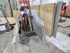 Panel Carts w/ Sheet Stock & Glass