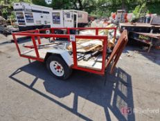 5' x 8' Single Axle Utility Trailer
