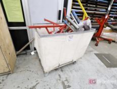 Hamper w/ Ridgid Feed Stands