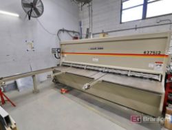Accushear Model 637512, 12' Power Squaring Shear (2019)