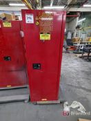 U-Line H-2570S-R Single Door Flammable Liquid Storage Cabinet