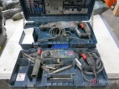 (2) Bosch Bulldog Extreme Hammer Drills w/ Cases