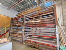 (6) Sections Draw Slide Material Racking