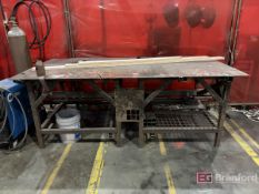 (2) Steel Welding Tables