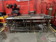 (2) Steel Welding Tables