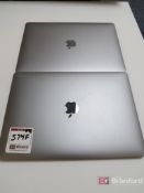 (2) Apple A2179 MacBook Air Laptop Computers