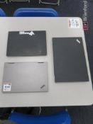 (3) Lenovo ThinkPad Laptop Computers