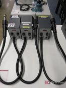 (3) Quick 957DW+ ESD Hot Air Solder Stations