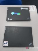 (2) Lenovo 21BV ThinkPad Laptop Computers