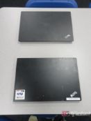 (2) Lenovo 20NF ThinkPad Laptop Computers