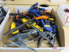 Lot of Assorted Quick Clamps