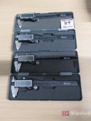 (4) EZ-Cal Digital Calipers