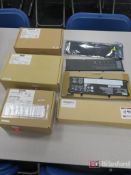 Lot of (4) Laptop Batteries, (1) Keyboard, (3) Lenovo Docking Stations