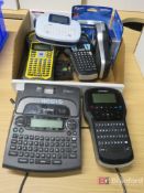 Lot of Assorted Brother and Dymo Label Makers
