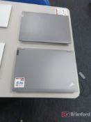 (2) Lenovo ThinkPad Laptop Computers