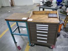 Woodtop Work Table, Kennedy 7-Drawer Toolbox