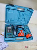Makita Power Drill w/ (2) Batteries & Charger
