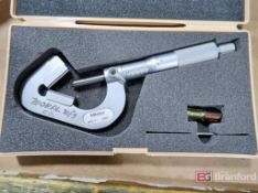 Mitutoyo V-Anvil Micrometer .093-1
