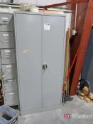 Metal Storage Cabinet - No Content