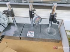 (3) Granite Inspection Stands