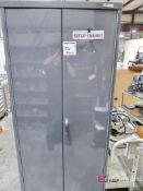 Uline 8' Rolling Material Cabinet w/ Contents