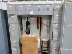 Arch Lockers w/Hanging Area (16 Doors)