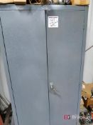 Metal Storage Cabinet w/ Content
