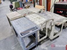(6) Rubbermaid Utility Carts