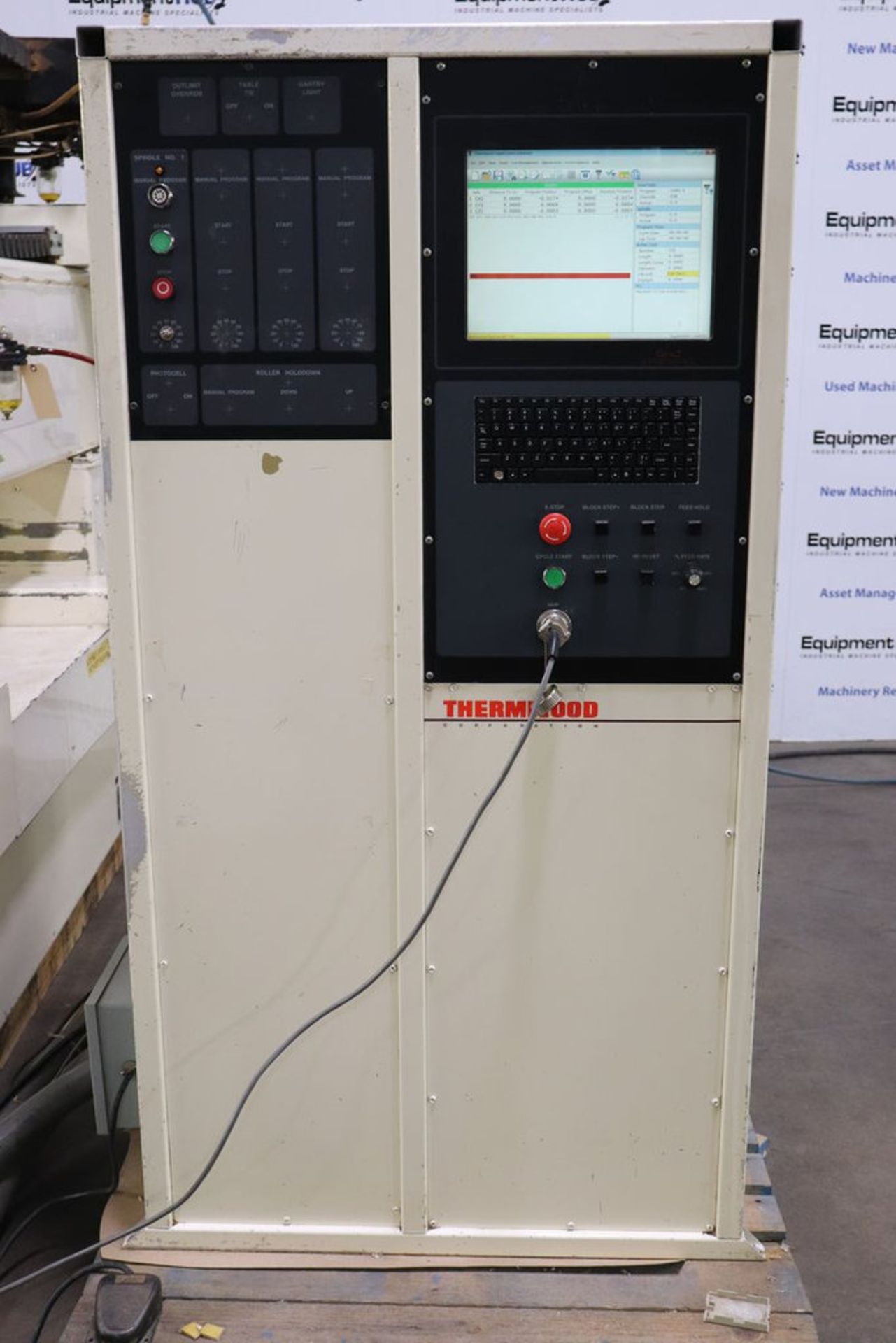 C53 Router Rear Thermwood C53 5' x 10' CNC Router w/ 40HP Vacuum Pump. Brand: Thermwood ...