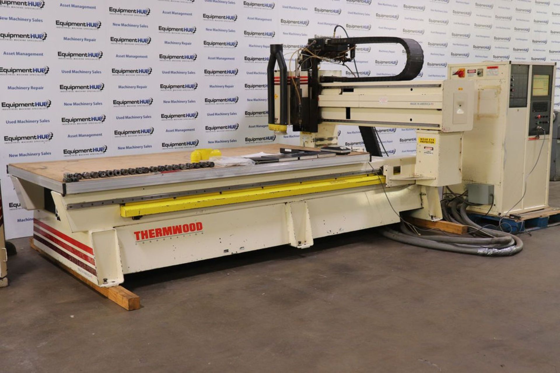 C53 Router Rear Thermwood C53 5' x 10' CNC Router w/ 40HP Vacuum Pump. Brand: Thermwood ...