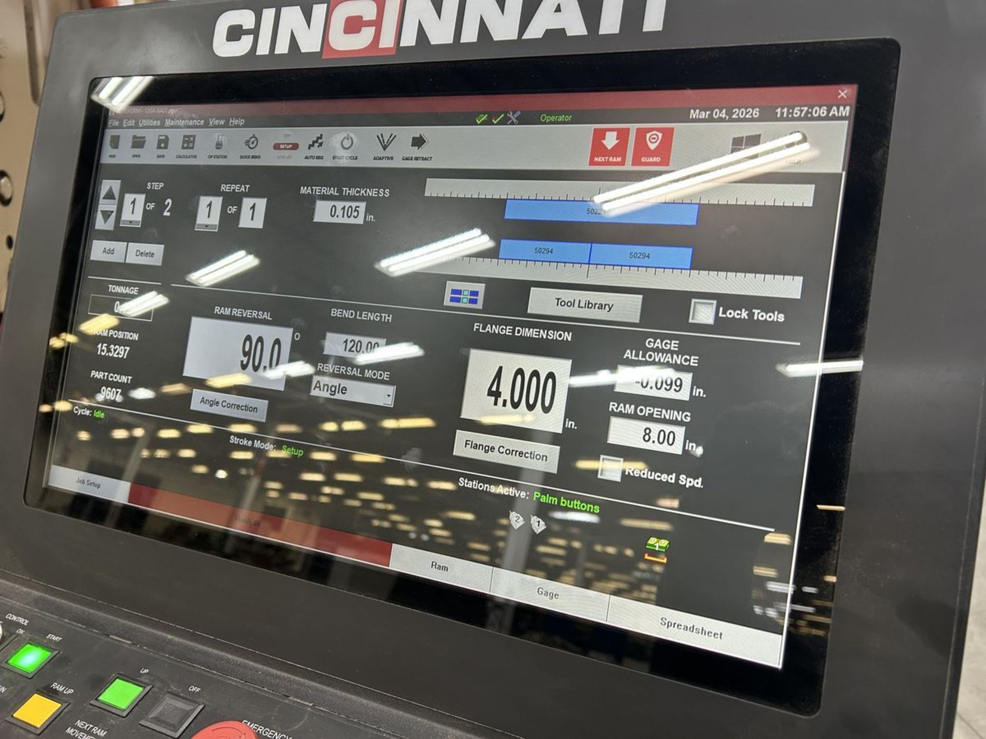Cincinnati 175 AF10 Autoform 175 Ton x 12' CNC Press Brake (2022 ...