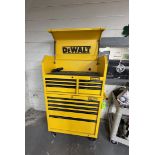 DeWalt Rolling Tool Cabinet with Lift Top & 6-Drawers over 5-Drawers