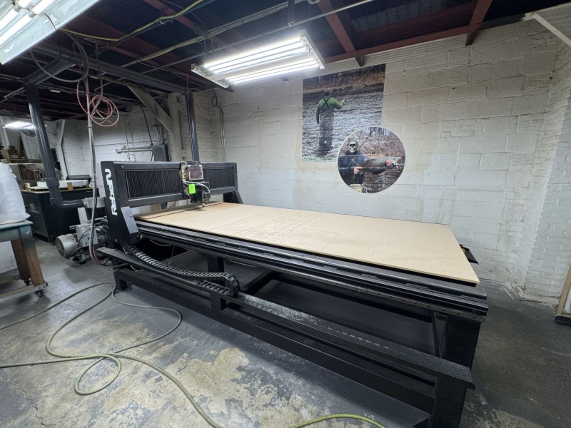 Rebel CNC Router with 6'x10' Bed with Computer - Image 3 of 9