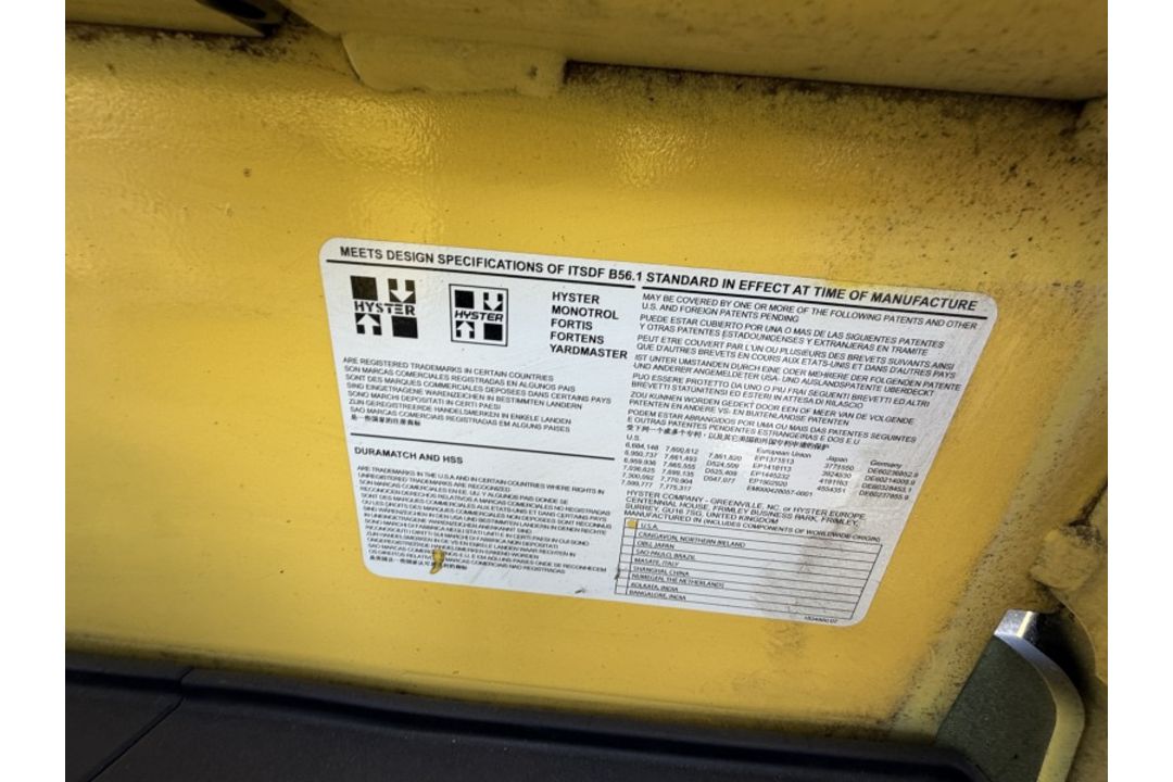Hyster E100XN 10000lb Lift Truck with 6,651 Hours - Image 15 of 20