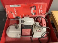 Milwaukee heavy Duty Deep Cut Band Saw, Corded, In Case (Case in Poor Condition)