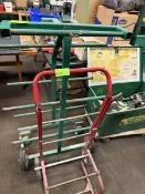 Greenlee 9516 Wire Spool Holder & Red Wire Spool Holder