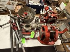 Ridgid 700 Electric Pipe Threader with Assorted Parts