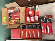 Lot of Assorted Hilti Products