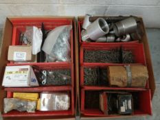 Nails, Pipe Couplings, Nipples, Latches, Etc.