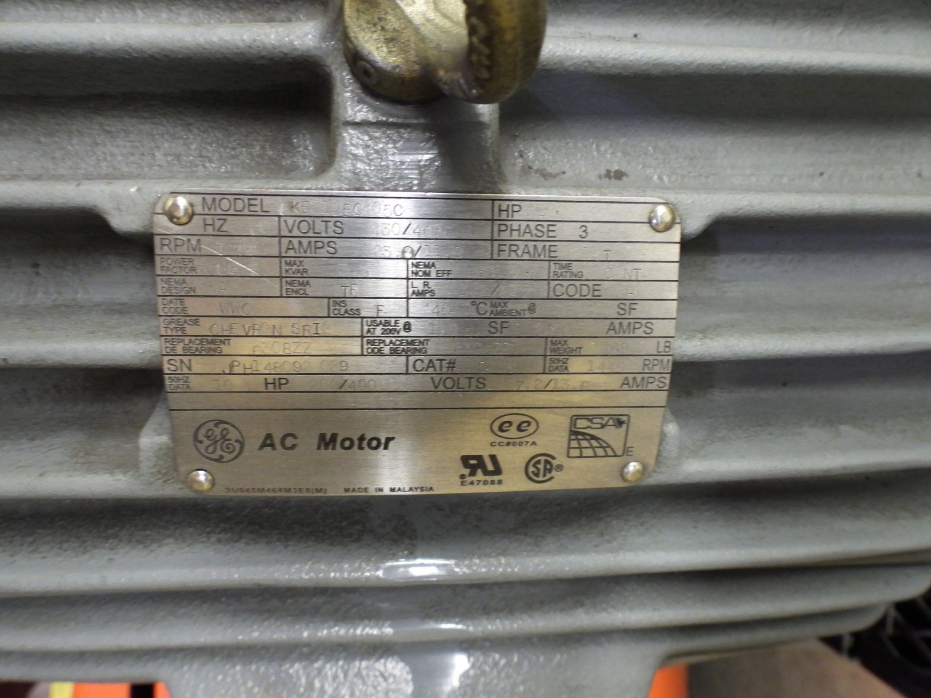 Devilbiss Model 440, 2-Stage Air Compressor, 10 HP, s/n 11633